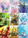 FIGURINE Pokémon - FUNISM - Eveelution Collection x1