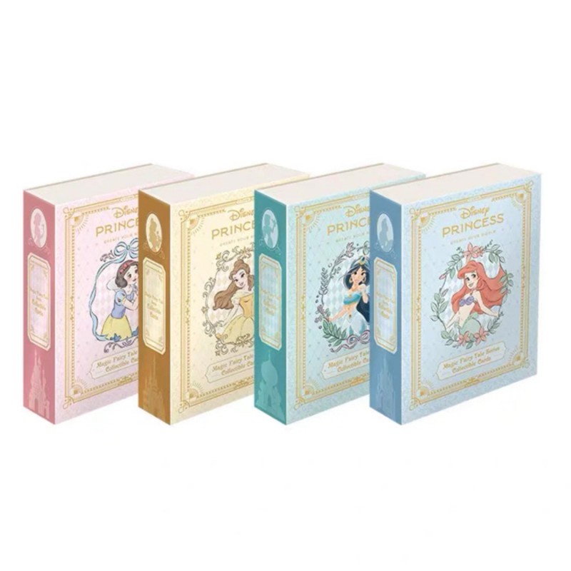 DISNEY - CARD FUN BOX - Princess Collectible (Magic Fairy Tale) Boite 10 Boosters 4 Cartes