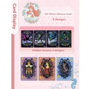 DISNEY - CARD FUN BOX - Princess Collectible (Magic Fairy Tale) Boite 10 Boosters 4 Cartes