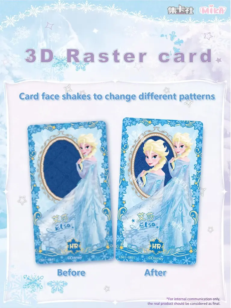 DISNEY - CARD FUN BOX - La Reine des Neiges Creative Boite 30 Boosters