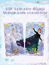 DISNEY - CARD FUN BOX - La Reine des Neiges Creative Boite 30 Boosters