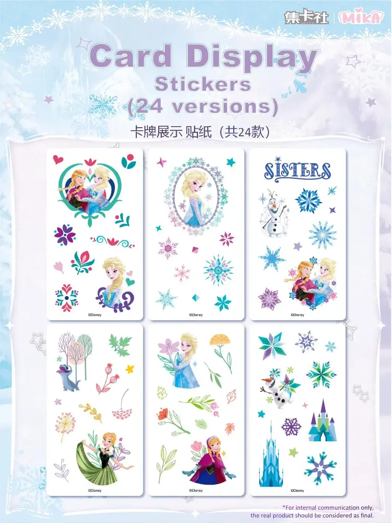 DISNEY - CARD FUN BOX - La Reine des Neiges Creative Boite 30 Boosters