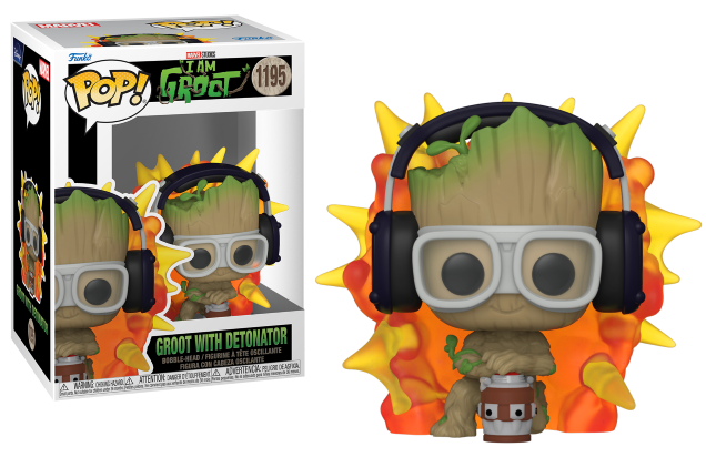 I AM GROOT - POP N° 1195 - Groot with Detonator