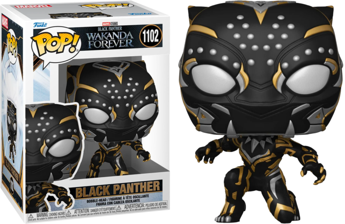 BLACK PANTHER WAKANDA FOREVER S2 - POP N° 1102 - Black Panther