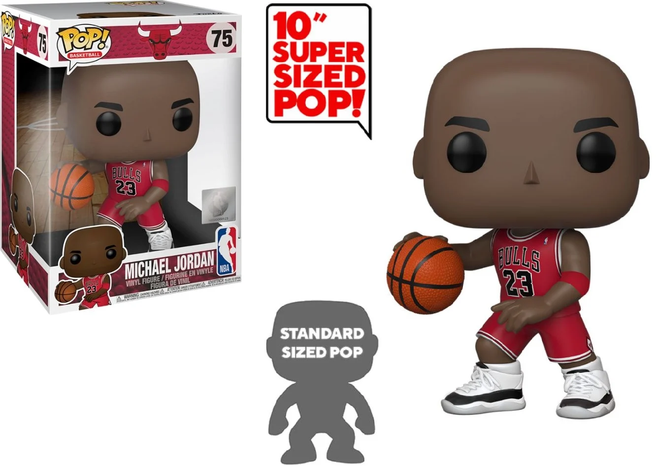 NBA - Bulls - POP JUMBO 10" N° 75 - Michael Jordan