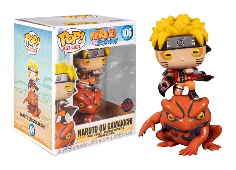 NARUTO - Pop Rides N° 106 - Naruto on Gamakichi (Special Edition)