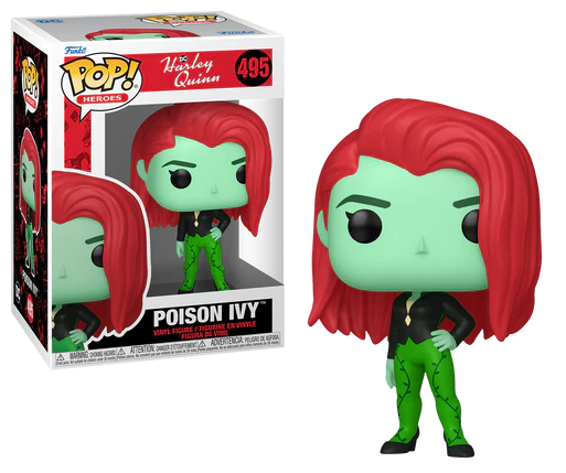 HARLEY QUINN ANIMATED SERIES - POP Heroes N° 495 - Poison Ivy