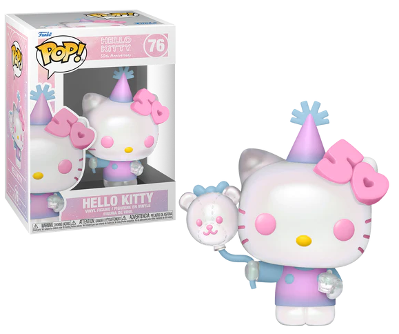 HELLO KITTY 50EME Anniv. - POP Sanrio N° 76 - Hello Kitty avec ballon