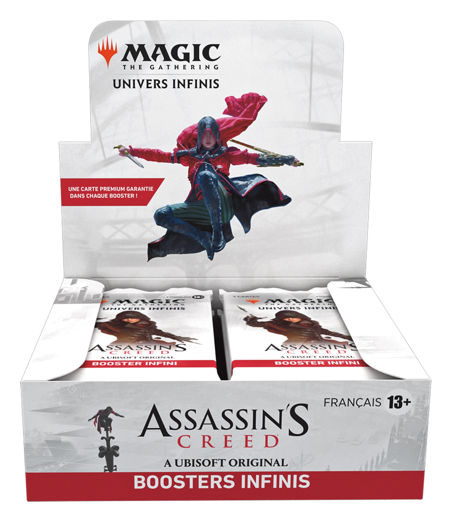 Univers INFINIS : Boîte de boosters infinis Assassin's CREED (FR)