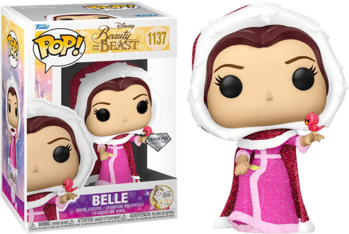 LA BELLE ET LA BETE - POP Disney N° 1137 - Belle "Hiver" (Diamant)