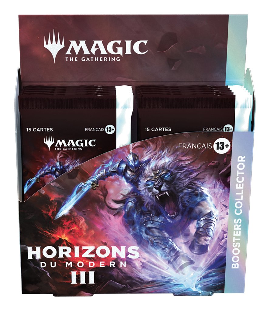 MODERN : Horizons du Modern III présentoir boosters collectors (FR)