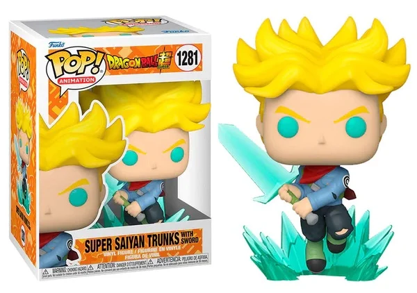 DRAGON BALL SUPER - POP Animation N° 1281 - Super Sayan Trunks with épée