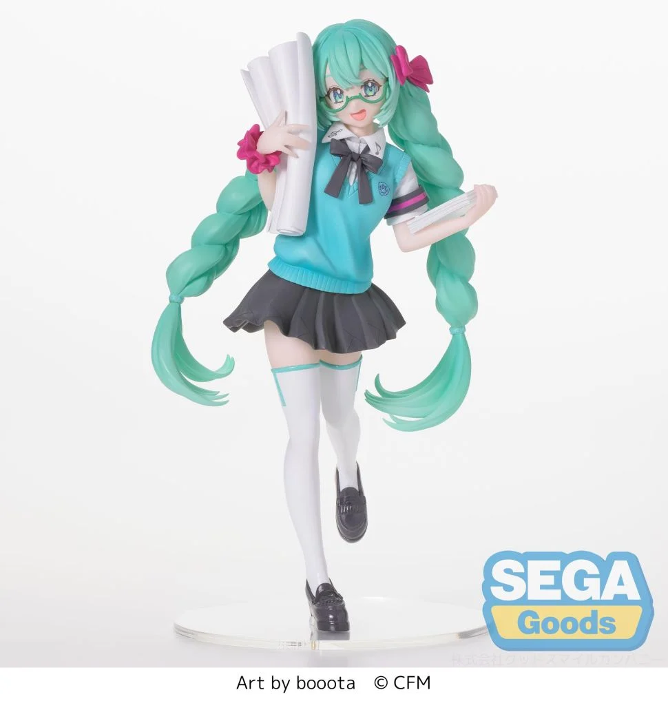 HATSUNE MIKU - 16ème Anniv. Version Booota -Statuette Luminasta 18cm