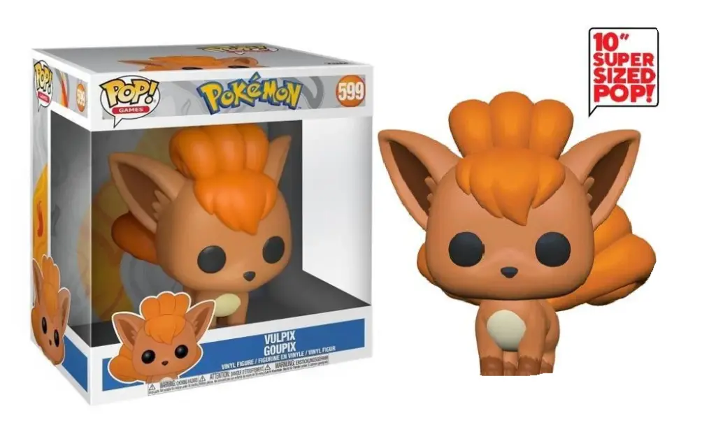 POKEMON - POP JUMBO 10" N° 599 - Goupix