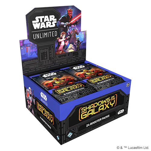 Star Wars Unlimited : Ombre de la Galaxie - case de x6 Display de 24 boosters (FR)