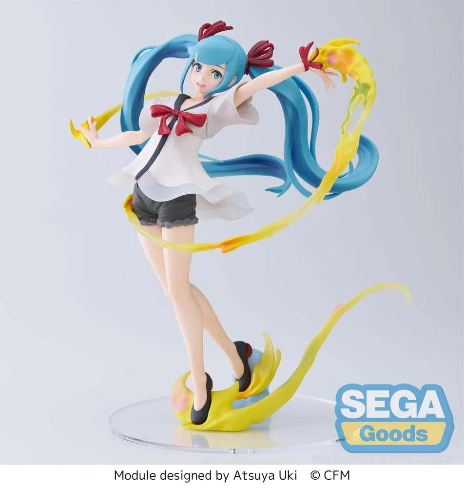 HATSUNE MIKU - Shiny T.R. - Statuette Luminasta Figurizm 22cm