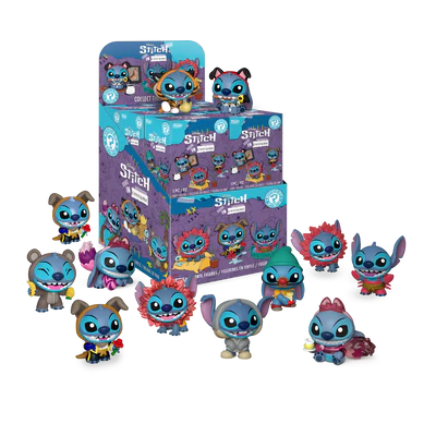 DISNEY - Stitch en Costume -Mystery Minis (BOX 12 Figurines) x1 aléatoire