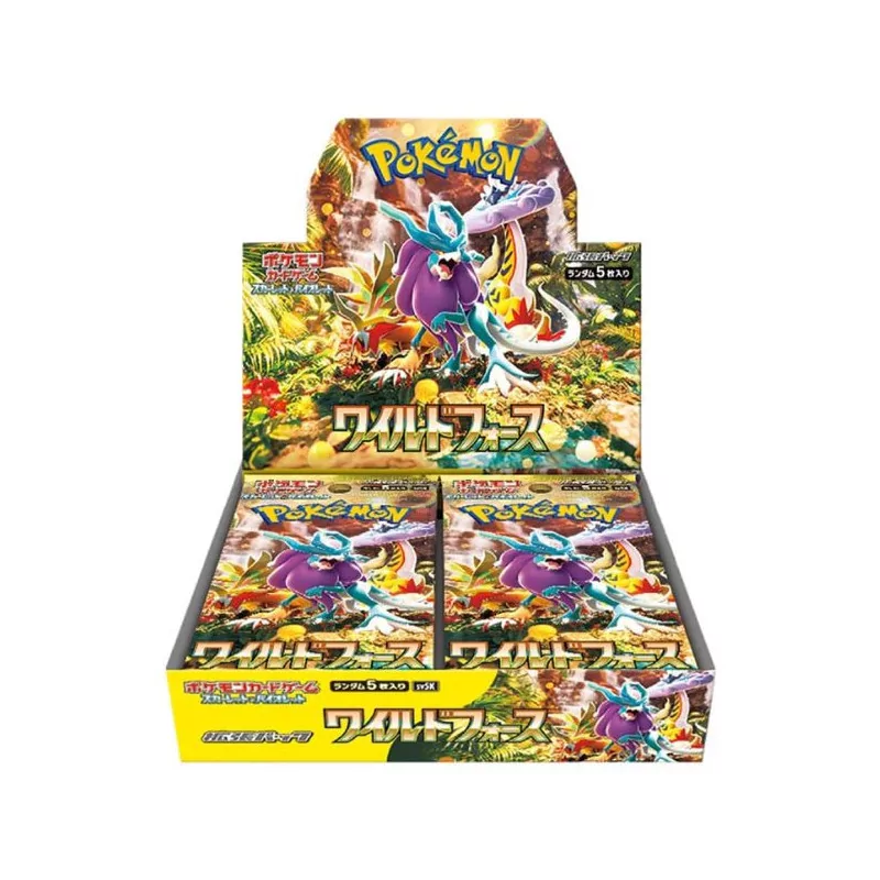 sv5k - Wild Force - display x30 boosters