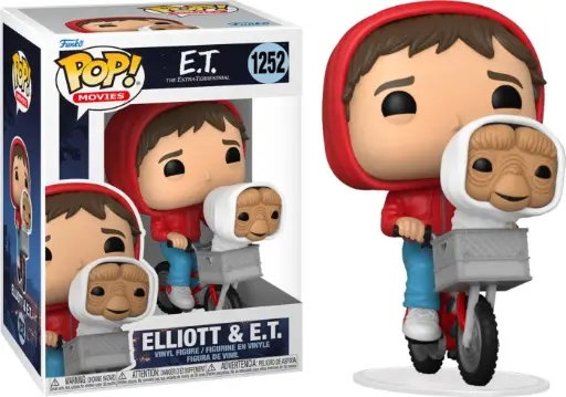 [205405] ET 40Th Anniversary - POP N° 1252 - Elliot w/ET in Bike Basket