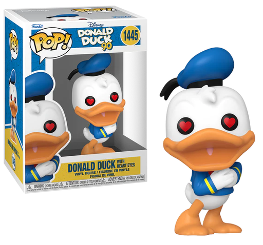 [224989] DONALD DUCK 90TH - POP Disney N° 1445 - Donald Duck (Yeux Coeurs)