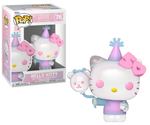 [224404] HELLO KITTY 50EME Anniv. - POP Sanrio N° 76 - Hello Kitty avec ballon