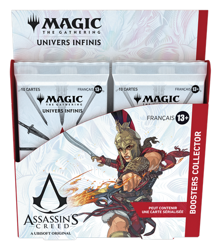 [WOTCD35851010] Univers INFINIS : présentoir boosters collectors Assassin's CREED (FR)