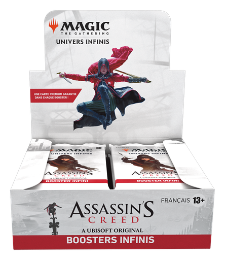 [D35831010] Univers INFINIS : Boîte de boosters infinis Assassin's CREED (FR)