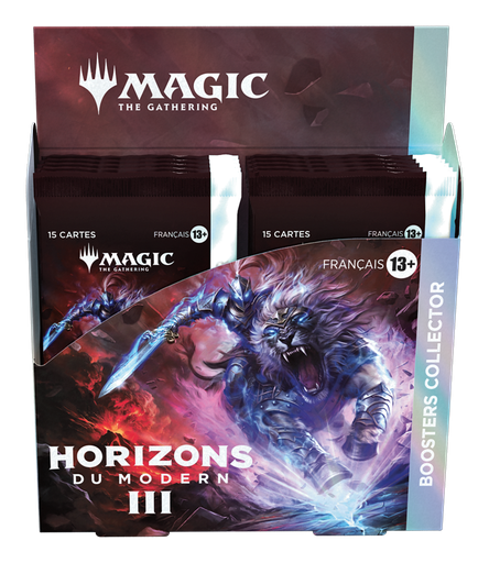 [D32921010] MODERN : Horizons du Modern III présentoir boosters collectors (FR)