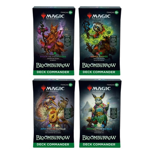 [D34271010] BLOMMBURROW : Decks Commander x4 (FR)