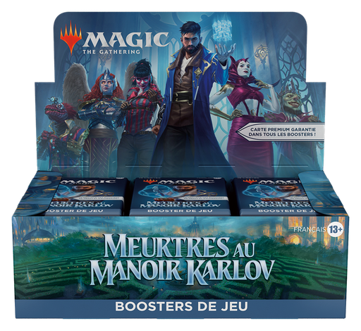 [D30251010] Meurtres au manoir Karlov : Boîte de boosters (FR)