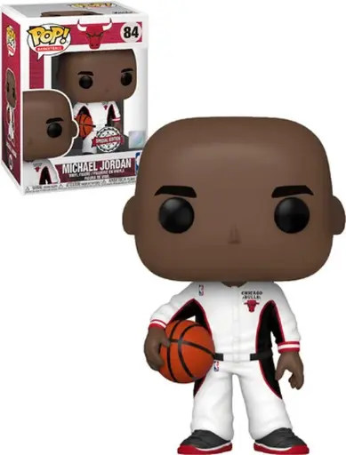 [226681] NBA - POP N° 84 - Michael Jordan Bulls White Warmup - SPECIAL EDITION