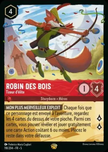 FR-5 - 118/204 ROBIN DES BOIS Tireur d'élite